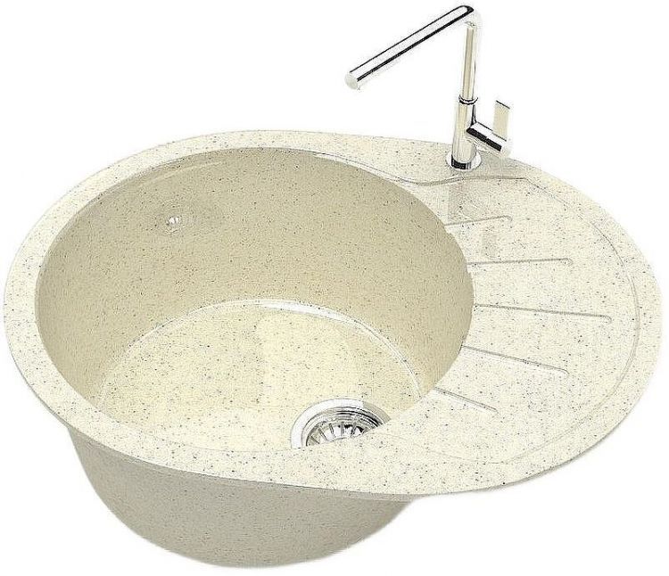 Кухонная мойка Bergg Z10 B010Q002 Бежевая Кухонная мойка Bergg Z10 B010Q002 Бежевая