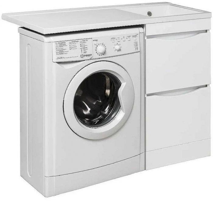 Тумба под раковину Runo Орион 105 00-00000145 Белая