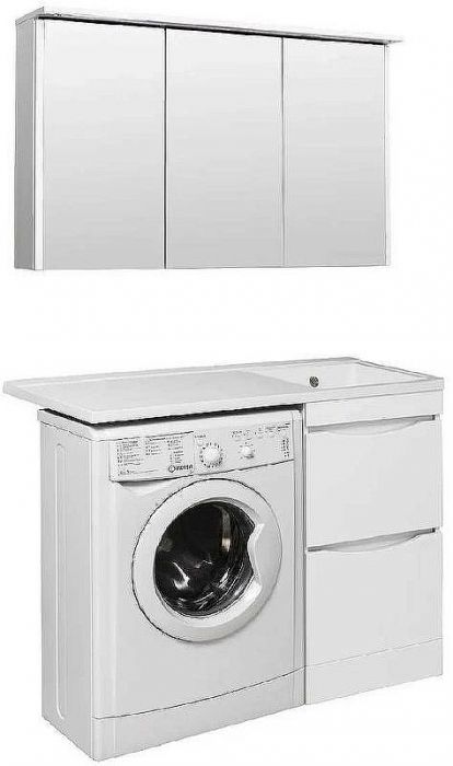 Тумба под раковину Runo Орион 105 00-00000145 Белая