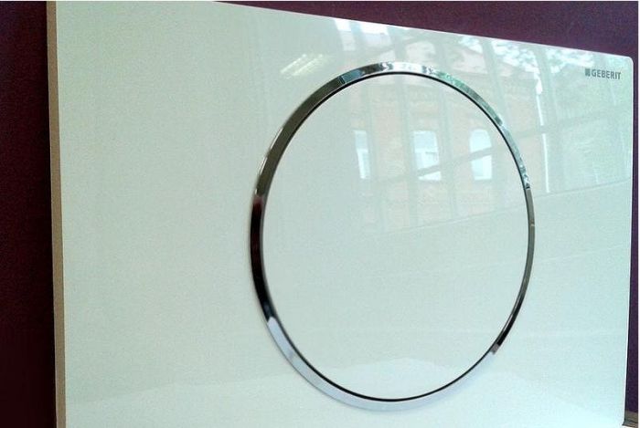 Клавиша смыва Geberit Sigma 10 115.758.KJ.5 Белый/хром