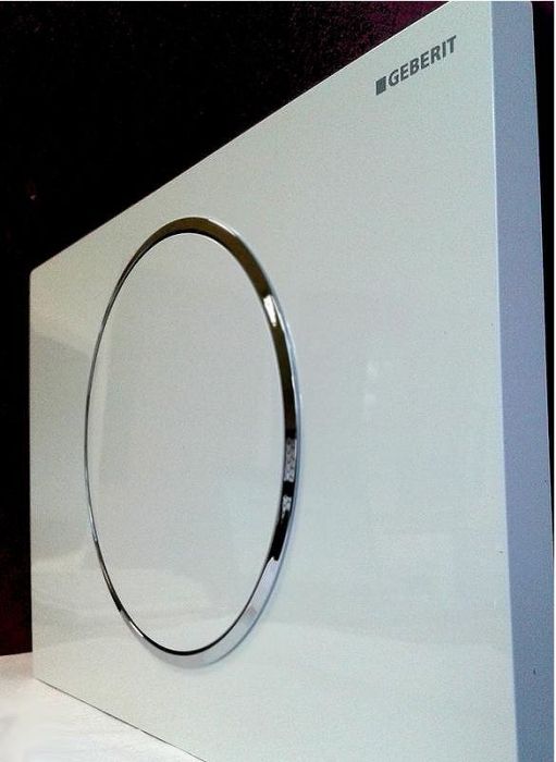 Клавиша смыва Geberit Sigma 10 115.758.KJ.5 Белый/хром