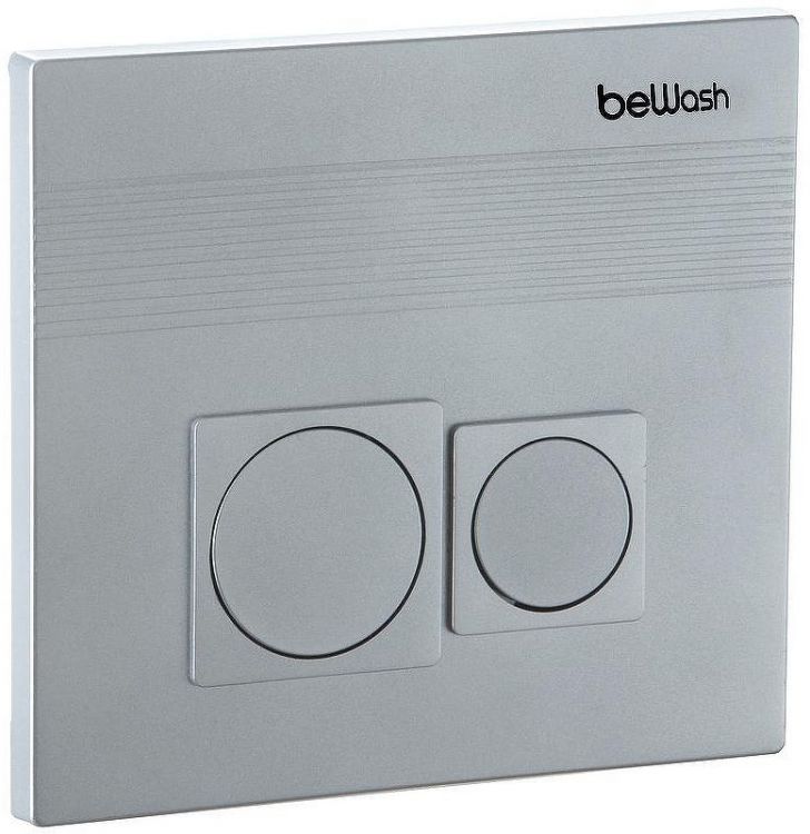 Клавиша смыва beWash Bona P02MC 500RZVP0200MKK000001 Хром матовый Клавиша смыва beWash Bona P02MC 500RZVP0200MKK000001 Хром матовый