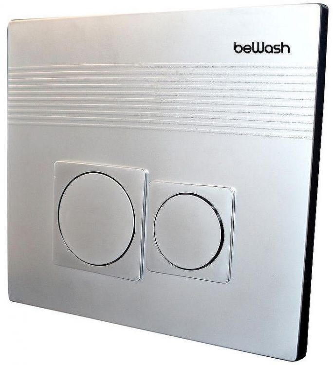 Клавиша смыва beWash Bona P02MC 500RZVP0200MKK000001 Хром матовый Клавиша смыва beWash Bona P02MC 500RZVP0200MKK000001 Хром матовый