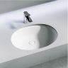 Раковина CERAMICANOVA Element встраиваемая под столешницу, с крепежом и шаблоном для установки, CN6076