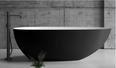Акриловая ванна Abber AB9211MB 170х80 без гидромассажа