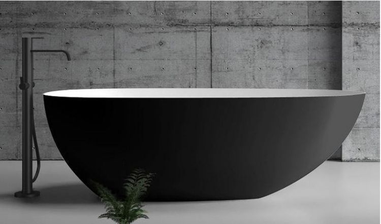 Акриловая ванна Abber AB9211MB 170х80 без гидромассажа