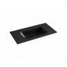 Умывальник CERAMICANOVA Element накладной прямоугольный (цвет Черный Матовый) CN7002MB