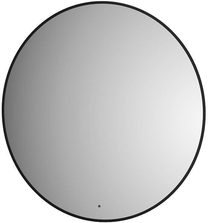 Зеркало Defesto Aura 90х90 DF 2986R с подсветкой 28W-4500K/ИК - выключатель/Нейтральный белый свет/Черная рама Зеркало Defesto Aura 90х90 DF 2986R с подсветкой 28W-4500K/ИК - выключатель/Нейтральный белый свет/Черная рама