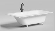 Ванна из искусственного камня Salini Orlanda Kit Plus 190х100 102124M Белая матовая