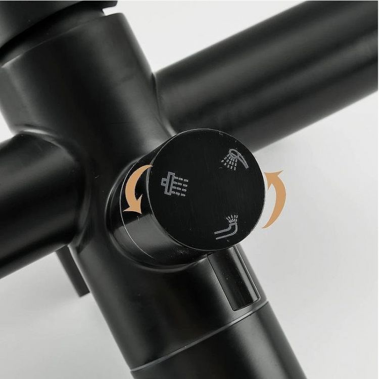 Душевая система Frap H801 F24801-6 Черная матовая Душевая система Frap H801 F24801-6 Черная матовая