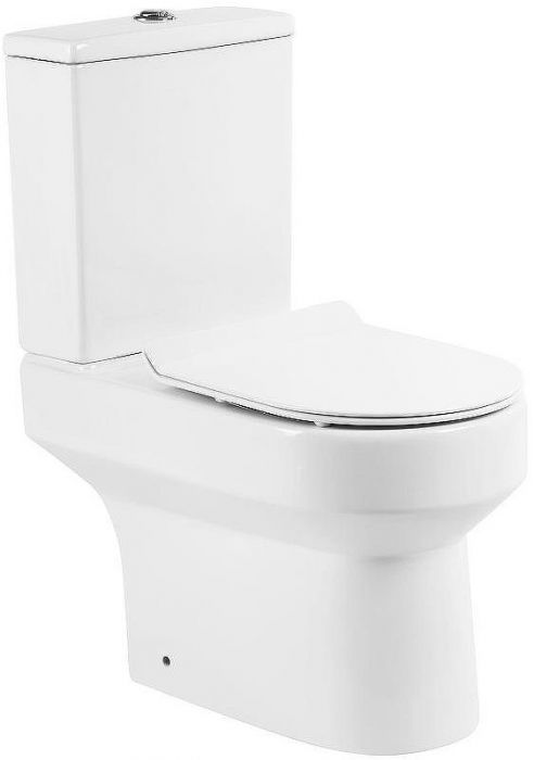 Унитаз компакт BelBagno Norma BB339CPR/BB2111SC без бачка с сиденьем Микролифт