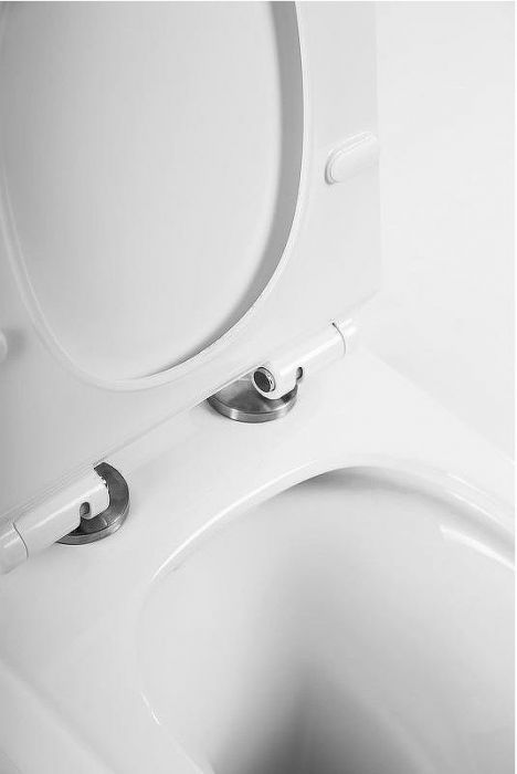 Унитаз компакт BelBagno Norma BB339CPR/BB2111SC без бачка с сиденьем Микролифт