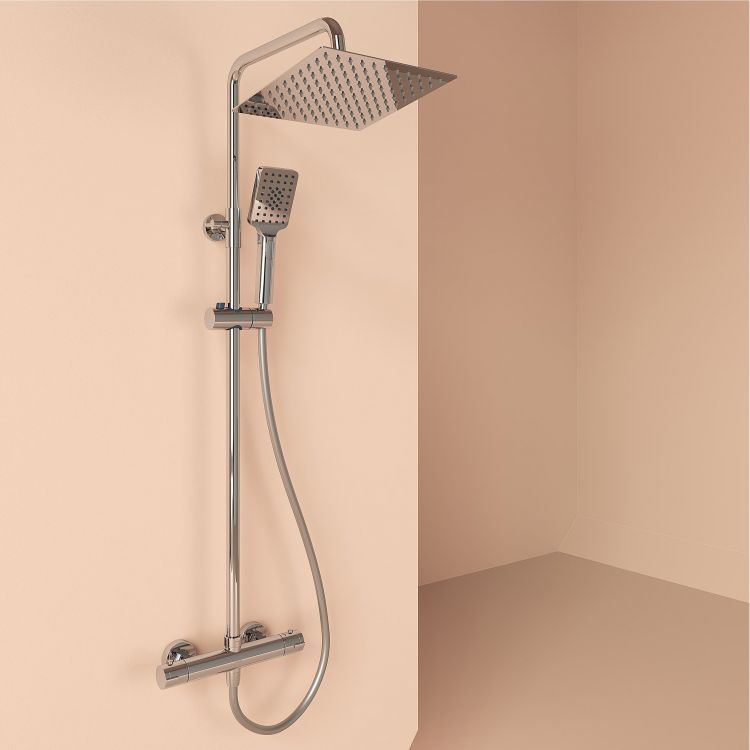 Душевая система Sancos Kanedo с термостатом хром,SC7100CH