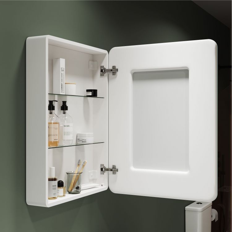 Зеркальный шкаф SANCOS Diva с подсветкой 600х150х800, DI600