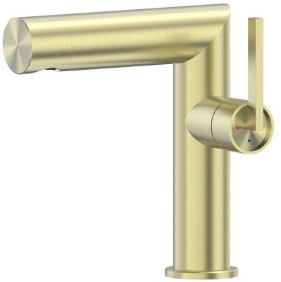 Смеситель для раковины Abber Perfekte 316 AF8A10BG цвет Золото брашированное