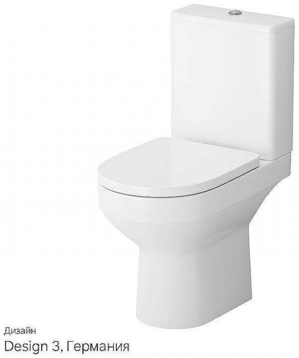 Комплект унитаза компакт AM.PM Spirit CK70DC с бачком с сиденьем Микролифт и аксессуарами для ванной комнаты