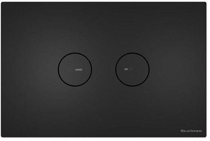 Клавиша смыва Artceram Inox 715.000.BM цвет Черный матовый