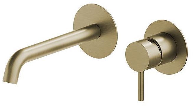 Смеситель для раковины Newform X-Steel 316 69628EX.59.098 цвет Pale Gold