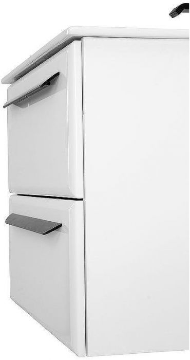 Тумба под раковину Cezares Eco-Cer 60 ECO-CER-600-2C-SO-BL подвесная Bianco Lucido без ручек