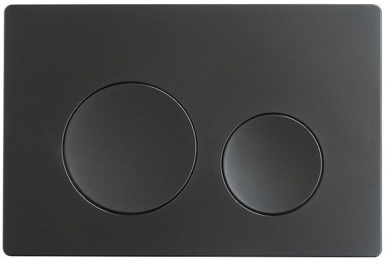 Клавиша смыва Veconi Flush FLV2-B цвет Черный матовый