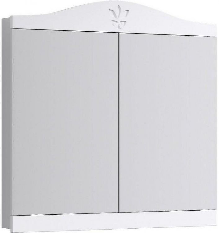 Зеркальный шкаф Aqwella Франческа 85 FR0408 Белый