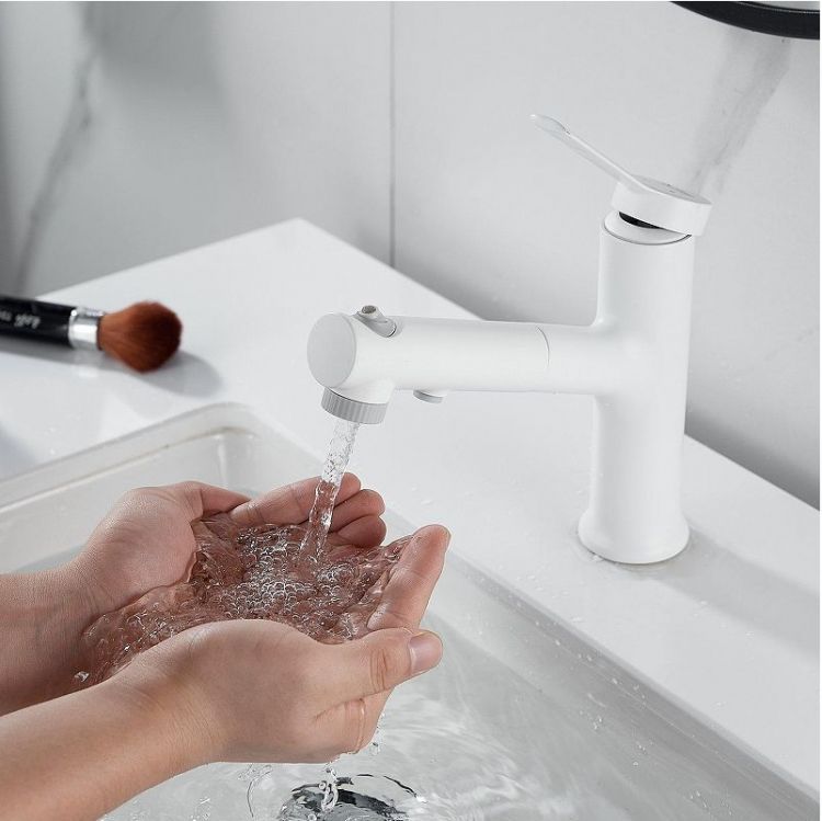 Смеситель для раковины Raffine F281C цвет Белый Смеситель для раковины Raffine F281C цвет Белый