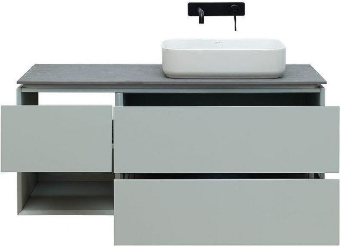 Тумба под раковину Allen Brau Infinity 120 R 1.21007.PWM подвесная Папирус матовый