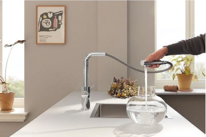 Смеситель для кухни Grohe Blue Pure Minta 30590000 Хром
