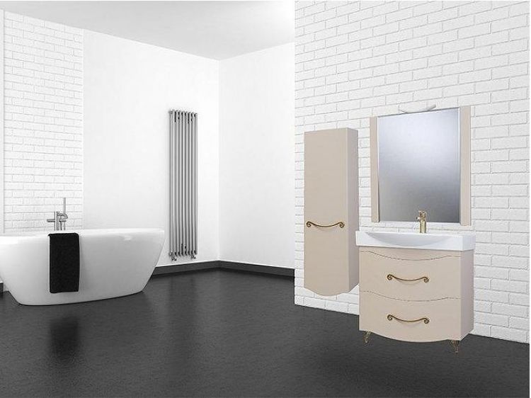 Шкаф пенал Bellezza Сесилия 40 R 4629705181454 подвесной Капучино