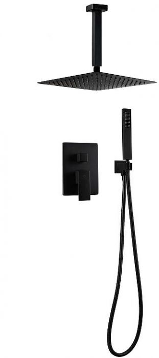 Душевая система FILARETE Fing FL1044BL цвет Черный матовый