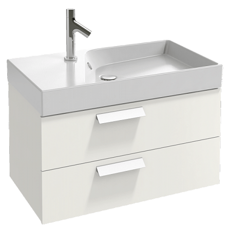 Тумба под раковину 80 см Jacob Delafon Rythmik EB1303-G1C белый