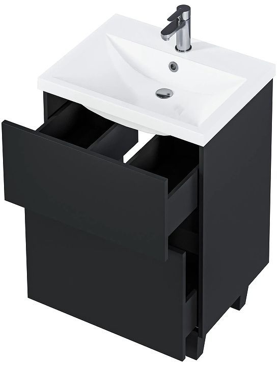 Тумба под раковину 1MarKa Aris 70Н Ц0000035780 цвет Антрацит Монолит дарк Тумба под раковину 1MarKa Aris 70Н Ц0000035780 цвет Антрацит Монолит дарк