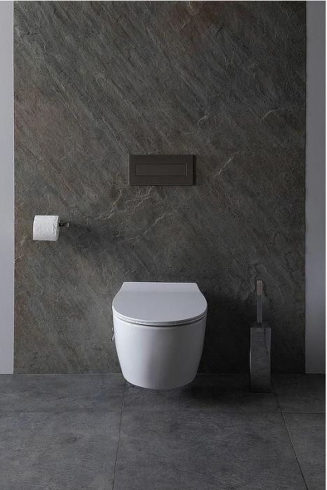 Унитаз биде Allen Brau Fantasy 4.11HC1.20 подвесной Белый без сиденья