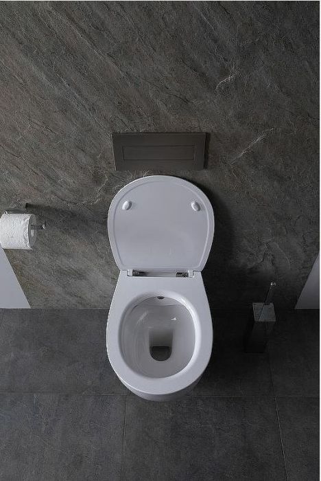 Унитаз биде Allen Brau Fantasy 4.11HC1.20 подвесной Белый без сиденья