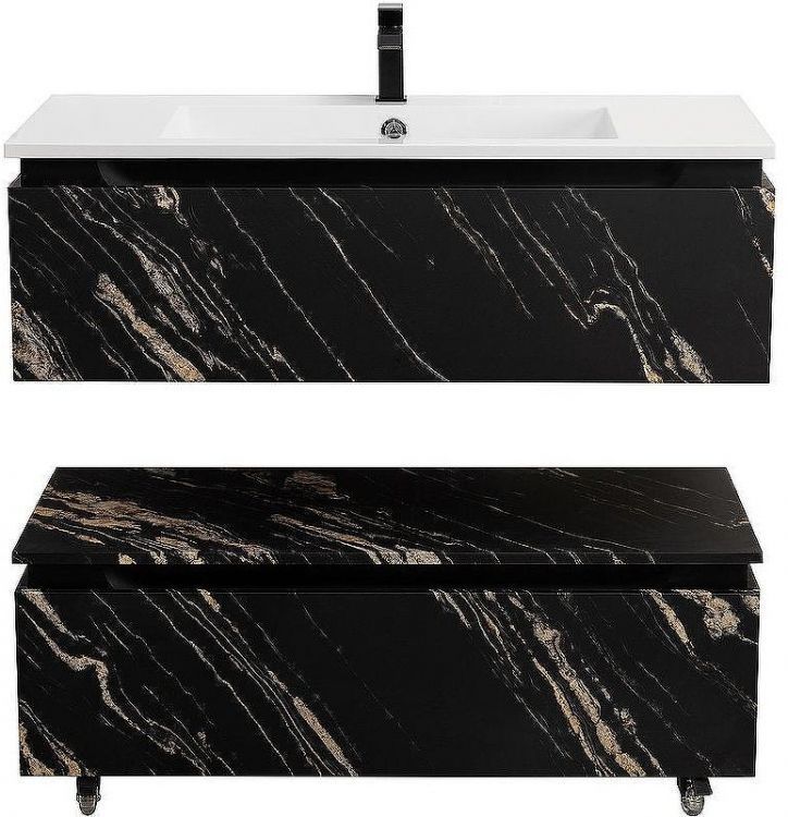 Тумба Cezares Slider 100 SLIDER-1000-1C-PI-NF-P Черный фьюжн