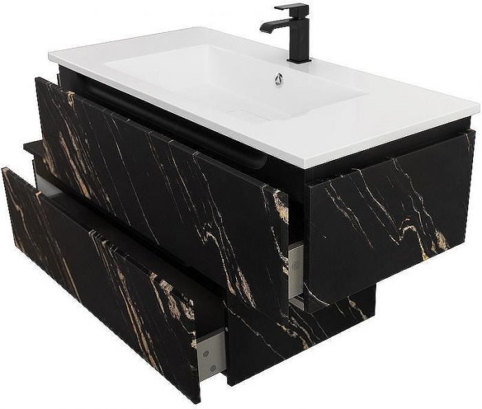 Тумба Cezares Slider 100 SLIDER-1000-1C-PI-NF-P Черный фьюжн