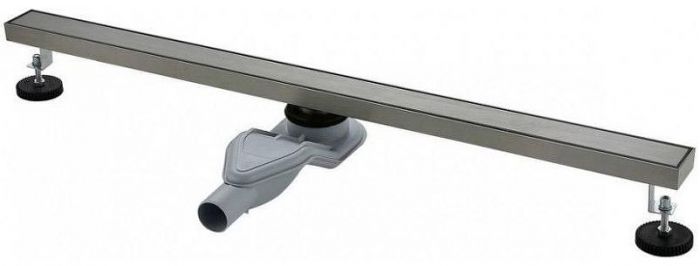 Душевой лоток Grocenberg 90 T900NK с решеткой Никель / под плитку