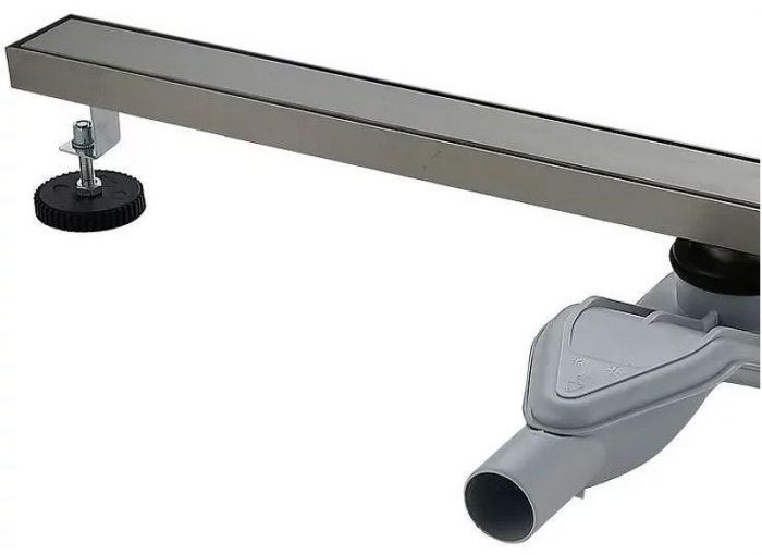 Душевой лоток Grocenberg 90 T900NK с решеткой Никель / под плитку