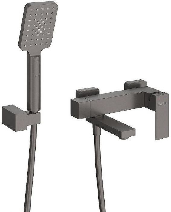 Смеситель для ванны Cezares Slider SLIDER-VD-GM Оружейная сталь