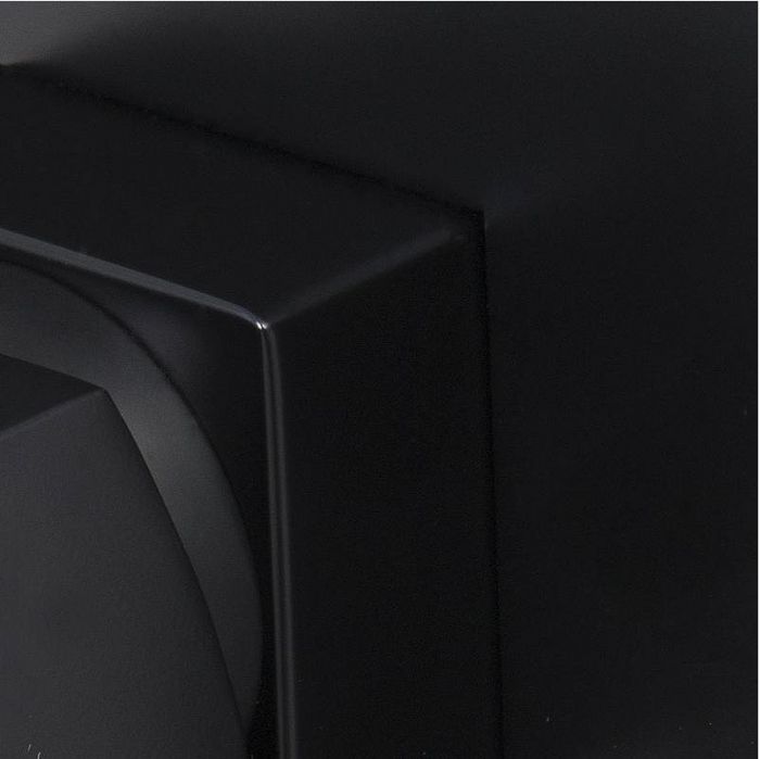 Верхний душ WasserKRAFT Abens A162 Черный матовый