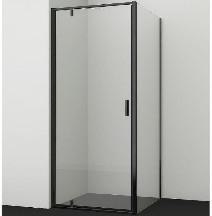Душевой уголок WasserKRAFT Elbe 80x80 74P02 профиль Черный стекло прозрачное Душевой уголок WasserKRAFT Elbe 80x80 74P02 профиль Черный стекло прозрачное