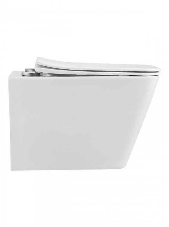 Унитаз Agger AT10150 подвесной цвет Белый с сиденьем Микролифт