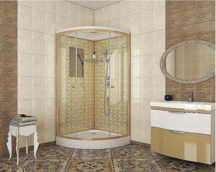 Душевая кабина Niagara Luxe 90x90 NG-7701G без гидромассажа