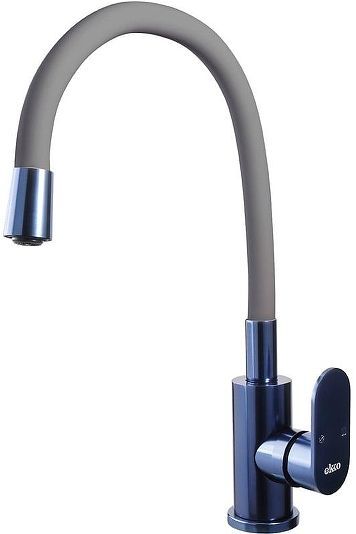 Смеситель для кухни Ekko E4223-21 цвет Синий Серый