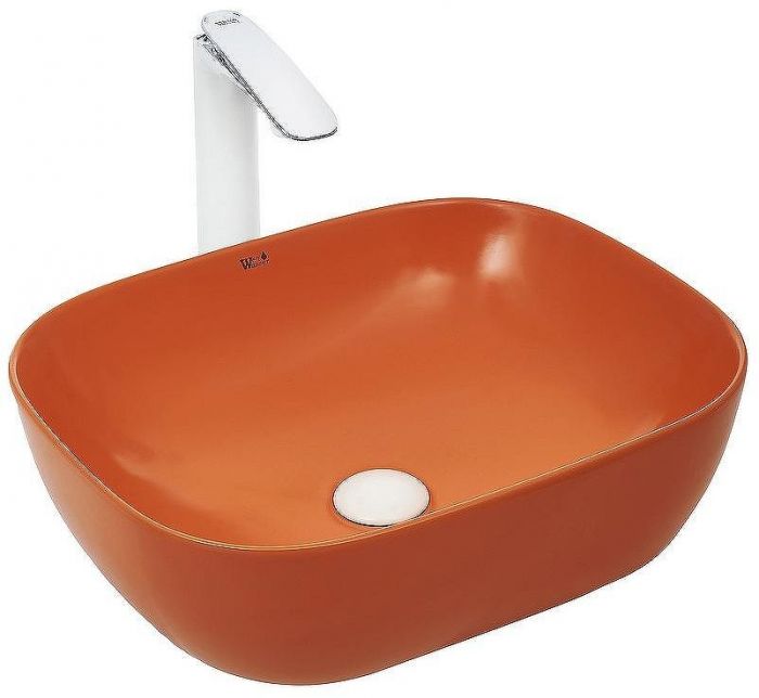 Раковина-чаша WeltWasser Elbach 2143 MO 49 10000004526 Оранжевая матовая
