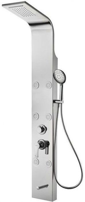 Душевая панель Aquanet Galaxy Shine AP40-01 237436 Нержавеющая сталь