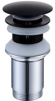 Донный клапан Caprigo Parts 99-534-NER click-clack Черный матовый