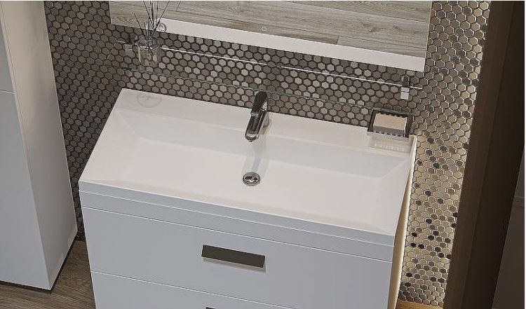 Раковина Velvex Madera Classica 100 rkCla.100-81 Белая Раковина Velvex Madera Classica 100 rkCla.100-81 Белая