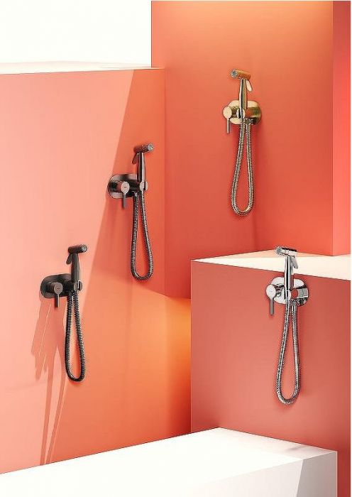 Гигиенический душ со смесителем Raglo R20.52.03 Золото матовое