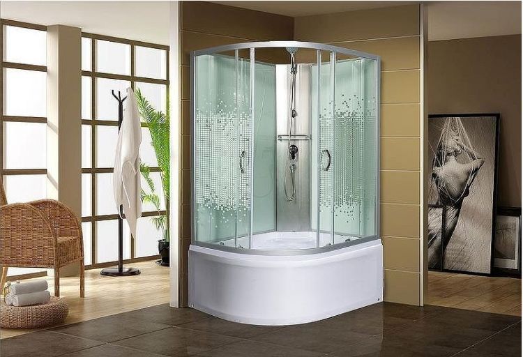 Душевая кабина Мономах XL Б/К 120x90x44 МЗ R 10000012109 без гидромассажа